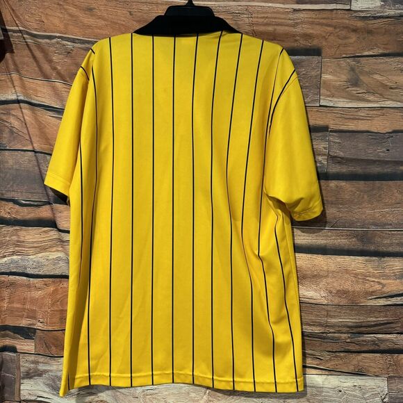 USA Soccer Federation Referee Jersey Medium Yellow / Black Official Sports - Picture 5 of 7